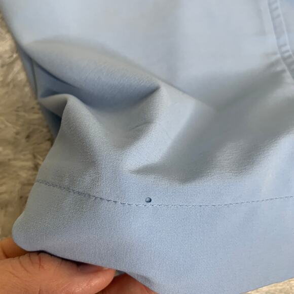 F&G Tech Light Blue Golf Shorts Sz 38 - Picture 8 of 9